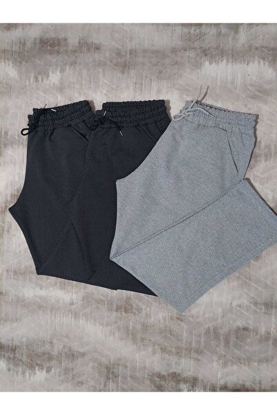 SURMARİ Set of 3, 3 Pieces Unisex Comfortable Fit Straight Leg Sweatpants