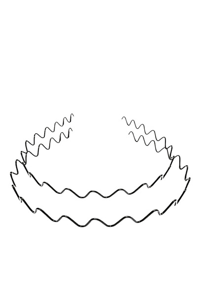 erdoğan hobi Zigzag Tac 2 Pieces Wire Crown Men's Crown Hair Crown Black Zig Zag Crown Men's Accessory