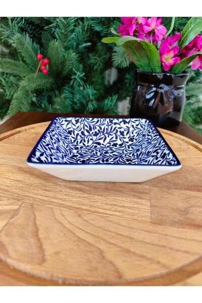 Madame Coco Reve Bleu Tours New Bone China Square Bowl - 1 Piece