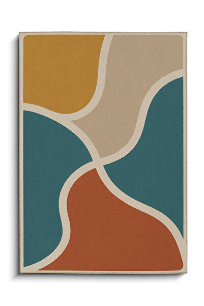 Rugs Modern Halı سجادة MOSSO متعددة الألوان بنمط هندسي تجريدي وقاعدة منسوجة، ...