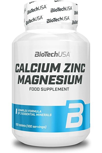 Biotech Calcium Kalsiyum Zinc Magnesium Magnezyum Mineral Complex Immune Heal...