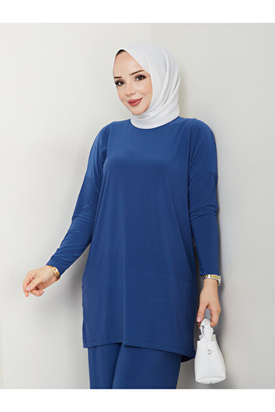 Nuvira Makas Detaylı Tunik Takım