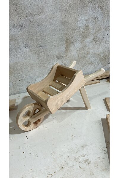 UluBey CnC Çiçeklik El arabası ahşaş