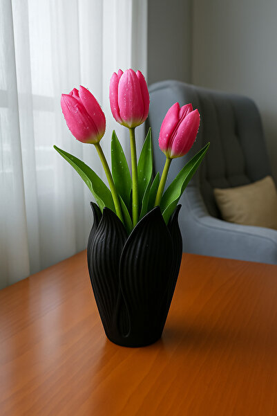 TIGEA Accessories Lotus 3D Modern Style Decorative Vase