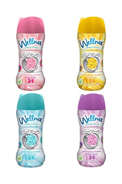 Wellnax Granül Çamaşır Parfümü Pink Velvet/Urban Nights/Moonlight/Sun Rising ...