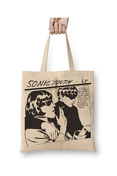 Toyaso Τσάντα αγορών Sy Nurse Sonic Youth με μακρύ χερούλι Τσάντα παραλίας