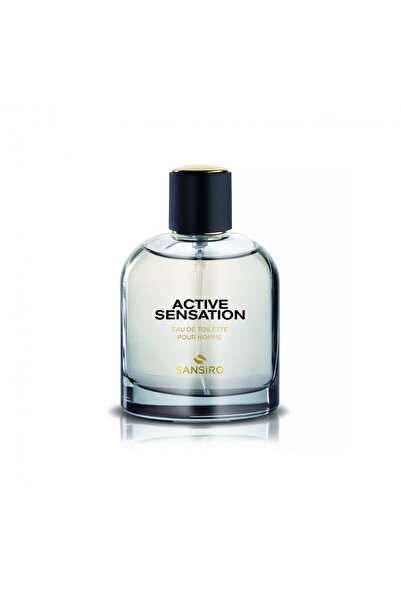 Sansiro Active Sensation Eau de Parfum for men 100 ml – oriental fruity, warm and seductive