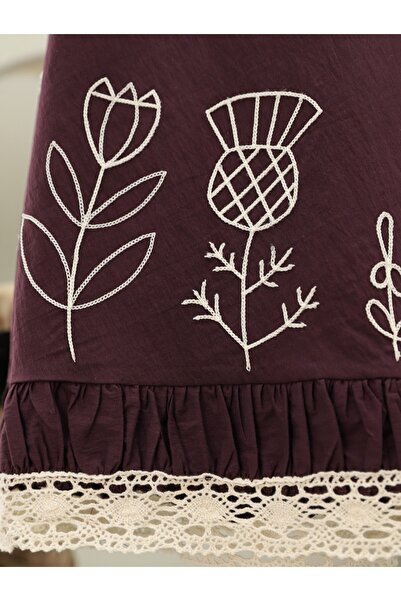 HİJABAYA Φούστα με δαντέλα με ελαστική μέση