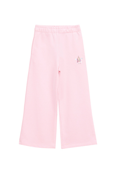 Jeep İspanyol Paça Pembe Kız Çocuk Eşofman Altı J5WG-EA7586