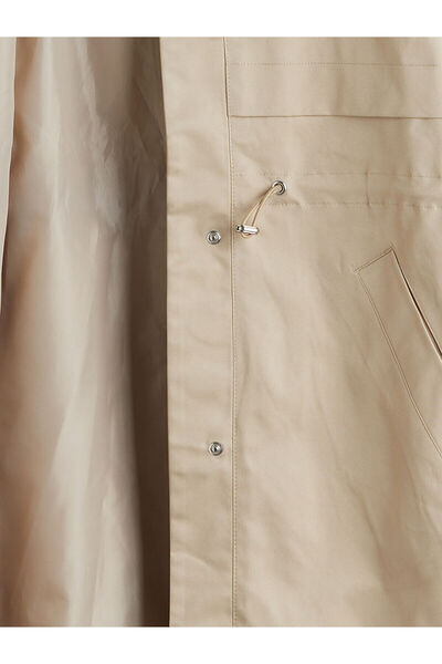 LC Waikiki Hooded Women's Trench Coat