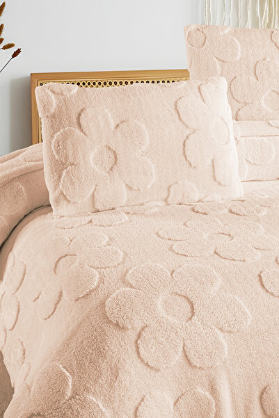 Noctiluca Fleura Floral Pattern Double Blanket Soft Wellsoft Bedspread 230X250 2 Pillowcases