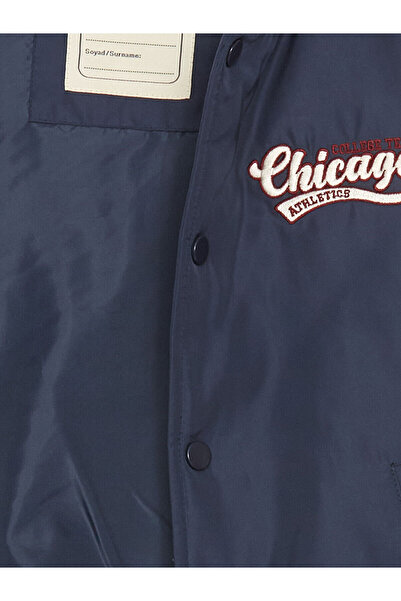 LC Waikiki Baskılı Erkek Çocuk Kolej Ceket