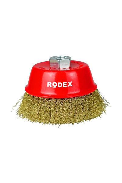Rodex Brush For Angle Grinder, , 125Mm, 480G, Cable Thickness 0.3Mm (Frs125) (40), RHT150211012
