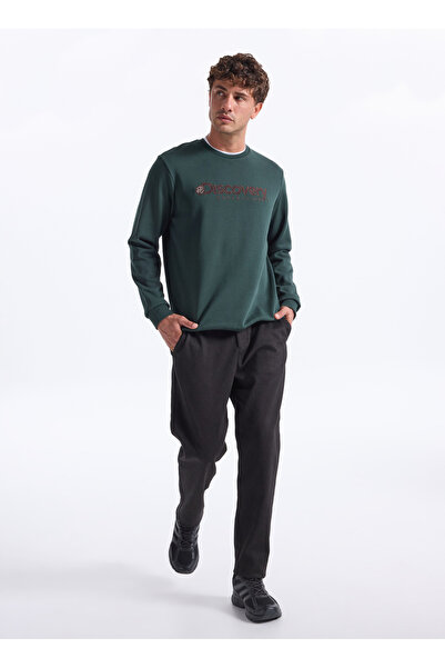 Discovery Expedition D5WM-PNT3805 Siyah Relaxed Düz Erkek Pantolon