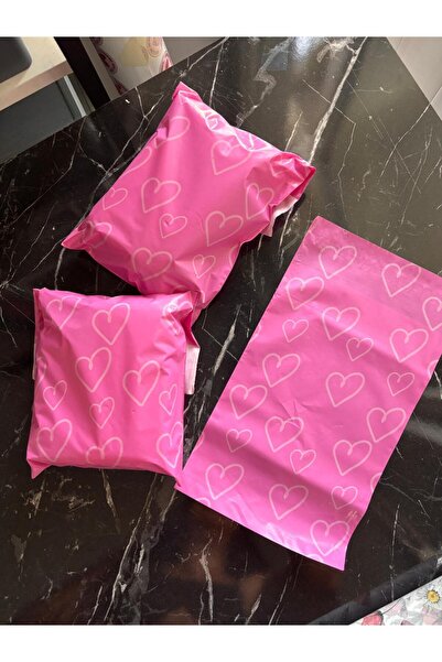 Hayal.kirtasiyesi Patterned Gift Package/ Shipping Bag 5 Pieces 17X30 cm with Adhesive Mouth