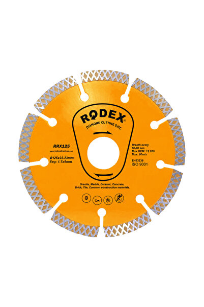 Rodex Diamond Cutting Disc, , Fast Cutting, 150X20/22, 23Mm, Max Rpm 10,100, For Brick, Murmura