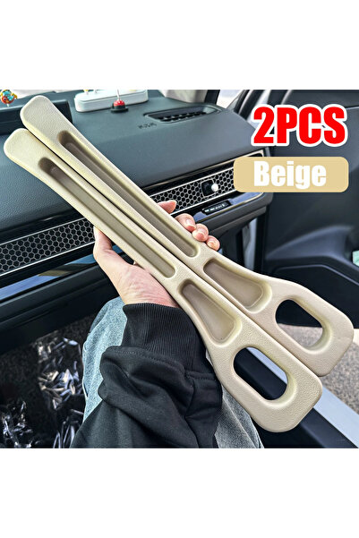 choice2 قطعتان من سدادة فجوة مقعد السيارة العالمية باللون البيج، زوج واحد، شر...
