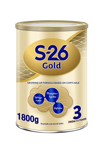 S-26 إس - 26 حليب اطفال جولد المرحلة (3) 1800 جم