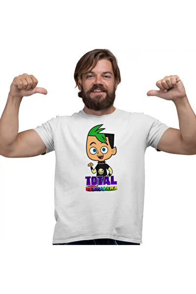 OEM Ανδρικό T-Shirt Total Drama Kindergarten Duncan Drama Frame