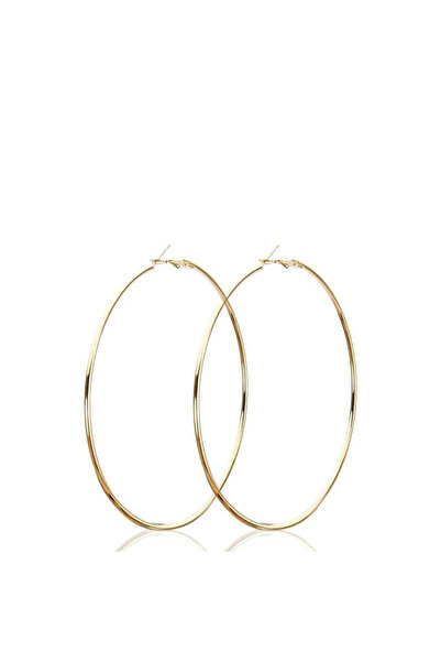 Choice 60 مم S2-2 قطعة ذهبية قطعتين 30-100 مم أقراط دائرية صغيرة كبيرة للنساء والرجال، أذن من الفولاذ المقاوم للصدأ