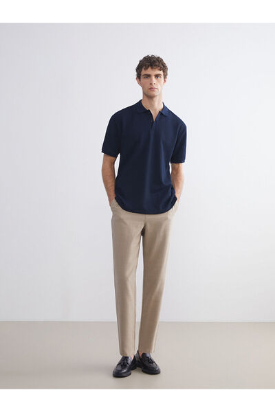 LC Waikiki Standard Fit Linen Look Men's Trousers