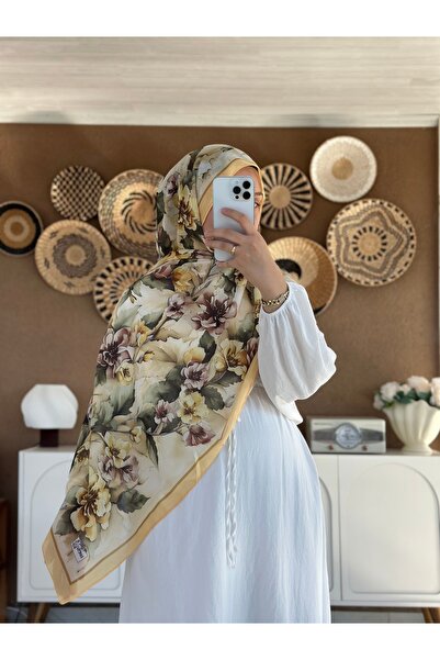 MODA Nurbella Soft Şal Çiçek Desen - Arlina