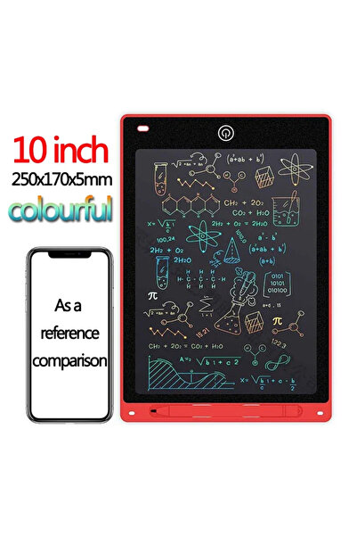 Choice6 لوح كتابة LCD ملون مقاس 10 بوصات، لوحة رسم للأطفال، لوحة رسم جرافيتي،...