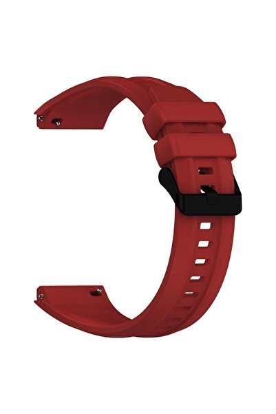 Microsonic Huawei Watch GT 6 Pro 46mm Kordon, Silicone SwiftBands Kırmızı