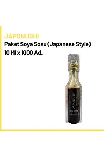 Japonushi Paket Soya Sosu (Japanese Style) 10 Ml x 1000 Ad.