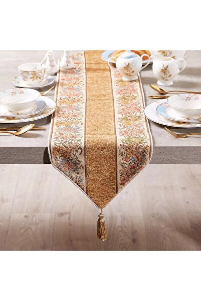Generic Printed Table Runner with Tassel