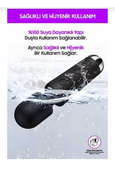 Genel Markalar 20 Modlu Şarjlı Su Geçirmez Titreşimli Dildo Vajinal Ve Anal Vibratör Masaj Aleti