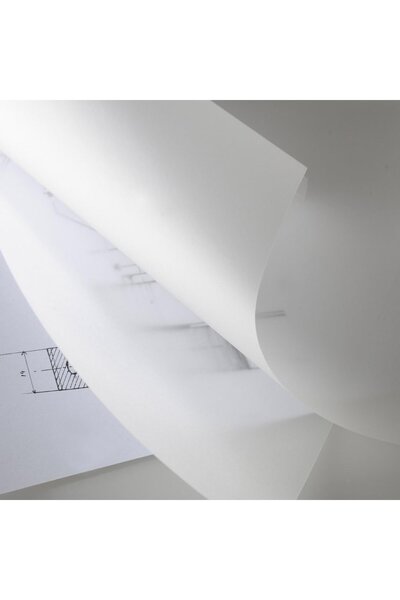 Canson Tracing Paper Roll, 20 x 0.375 m, 40/45 g, Transparent Lightweight 40 to 45 gsm for Drafting