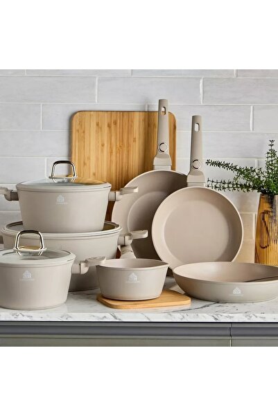 Generic Sarina Forged Aluminum Non-Stick Wok - 3.2 L