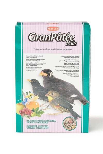 Padovan Granpatee Fruits Complete Food With Fruit And Honey 1kg