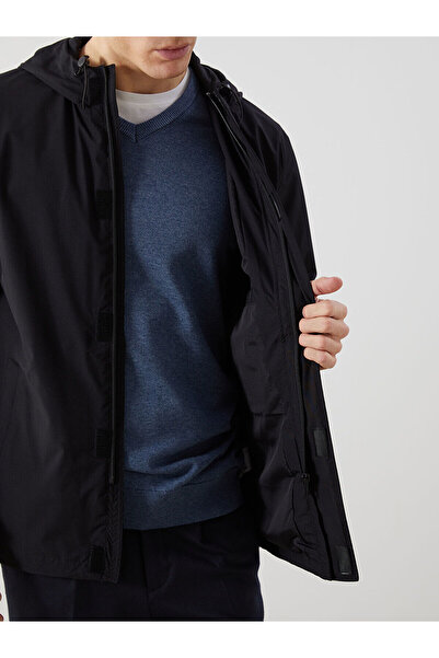 LC Waikiki New Season Standard Fit Hooded Men's Coat