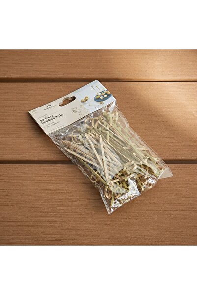 Generic Vonschef 50 Piece Organic Bamboo Picks
