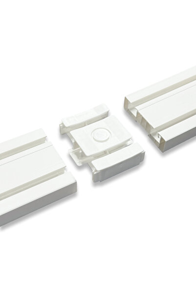 2 Rail Cornice Curtain Rail Additional Joining Apparatus