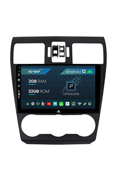 AutoDrop Navigatie Subaru Forester (2012-2018), Android 12, P-Octacore / 2GB RAM + 32GB ROM, 9 Inch
