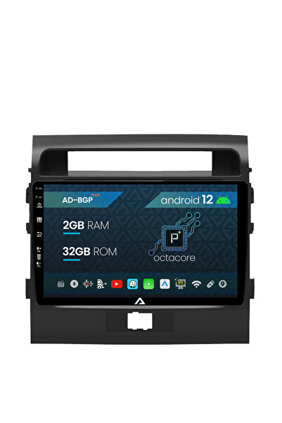 AutoDrop Navigatie Toyota Land Cruiser 200 (2007-2015), Android 12, P-Octacore / 2GB RAM + 32GB ROM