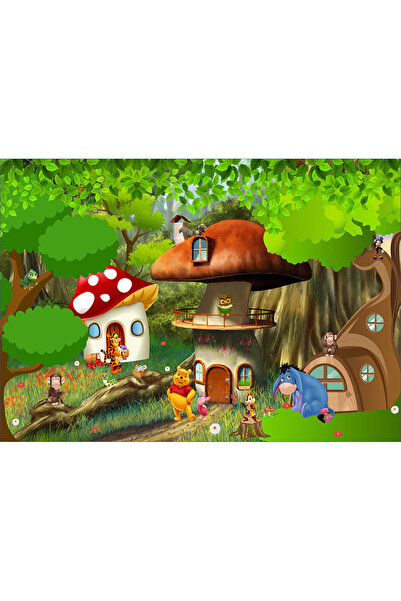 VIODESIGN Fototapet Copii, Winnie the Pooh, autoadeziv, multicolor,120x200 cm