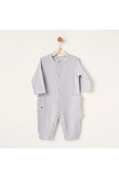 andywawa بدلة نوم للأطفال AC26013 موديل مومي إس سنجل ساورس باللون الرمادي