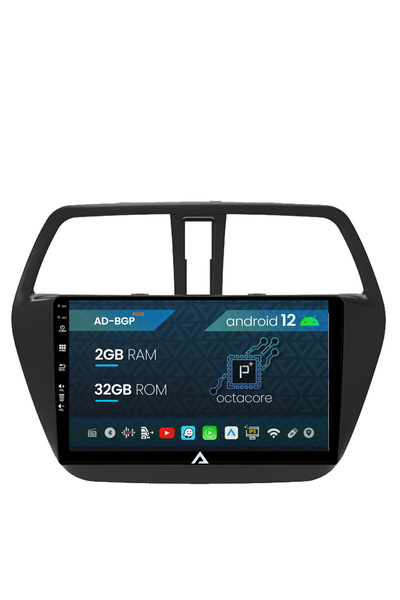 AutoDrop Navigatie Suzuki SX4 S-Cross (2014-2020), Android 12, P-Octacore / 2...