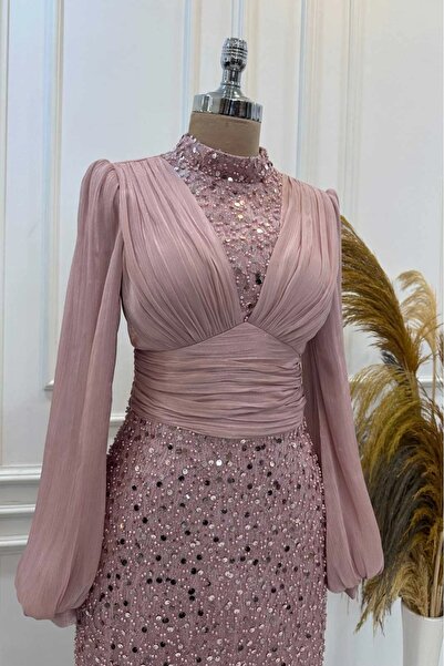 Prive PUL PAYET BALON KOL TESETTÜR ABİYE