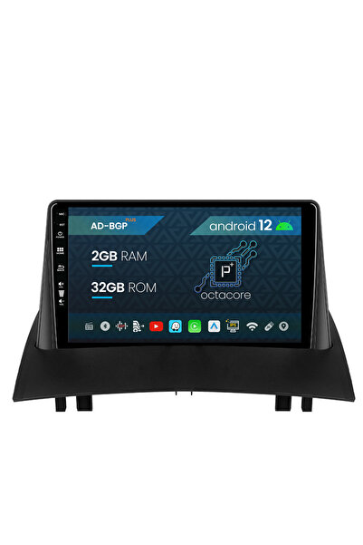AutoDrop Navigatie Renault Megane 2 (2002-2009), Android 12, P-Octacore / 2GB...