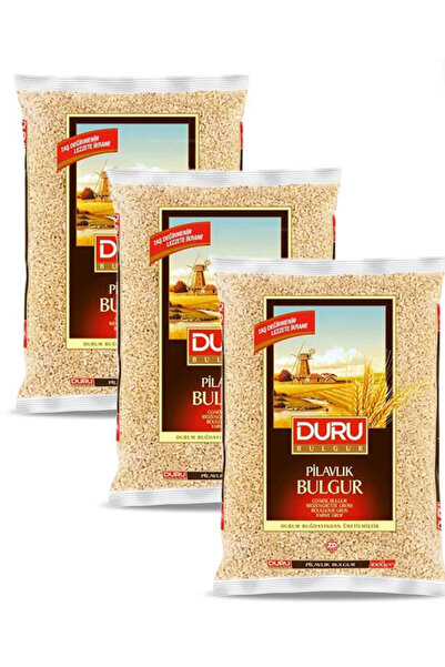 Duru Pilavlık Bulgur 1 kg x 3 paket