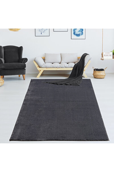 AGORATEKSTİL Fluffy Anti-Slip Rug VITRIN