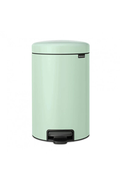 Brabantia NewIcon Pedal Bin 1008843, 12 l, Soft Close, Anti-Slip Base, Light Green