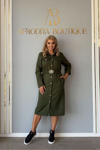 AFRODİTE BOUTIQUE Ade belt dress