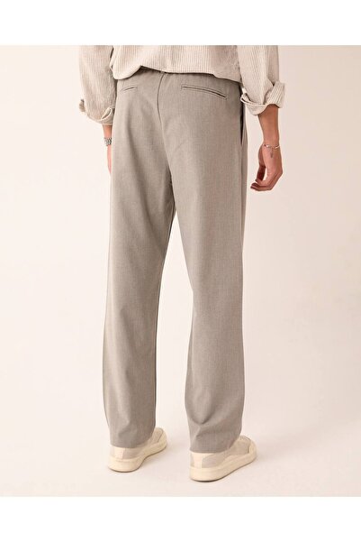 Genel Markalar Erkek Baggy Fit Kumaş Pantolon