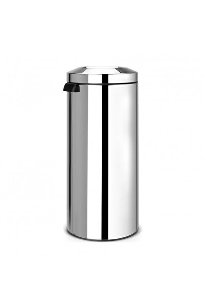 Brabantia Flame Guard 647074 trash can, 30 l, Fireproof, Metal inner bucket, Inox
